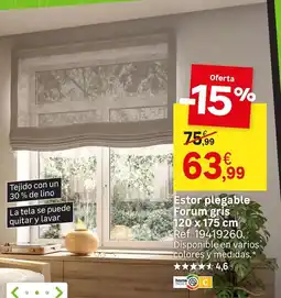 Leroy Merlin Home - estor plegable oferta