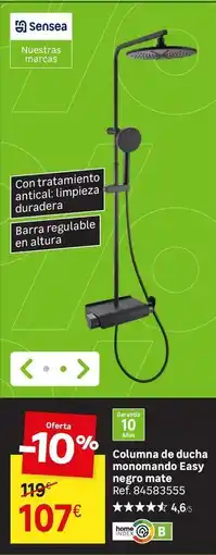 Leroy Merlin Senseo - columna de ducha empanada easy oferta