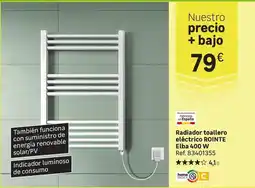 Leroy Merlin Funciona - radiador toallero eléctrico oferta