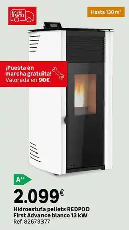 Leroy Merlin Redpod - hidróestura pellets first advance blanco oferta