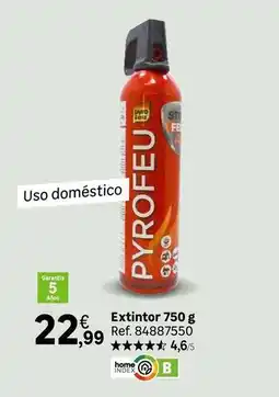 Leroy Merlin Home - extintor 750 g oferta