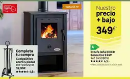 Leroy Merlin Berna - completa tu compra cuelatátiles acero 4 piezas oferta