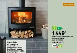 Leroy Merlin Estufa leña de convección adulto oferta