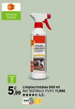 Leroy Merlin Eroski - limpiacristales oferta