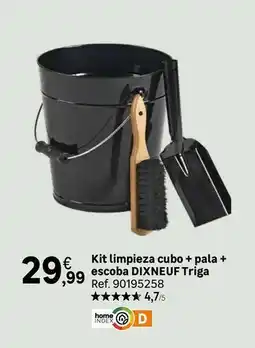 Leroy Merlin Home - kit limpieza cubo + pala + escoba oferta