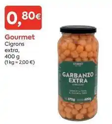 Suma Supermercados Gourmet - cigrons extra oferta