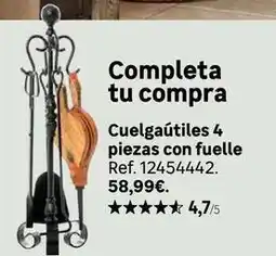 Leroy Merlin Cuelgautiles 4 piezas con fuelle oferta
