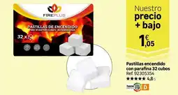 Leroy Merlin Home - pastillas encendido con parafina 32 cubos oferta