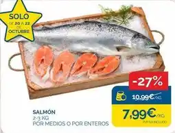 Supermercados La Despensa Solo - salmón oferta