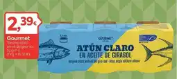 Suma Supermercados Gourmet - atún claro en aceite de girasol oferta