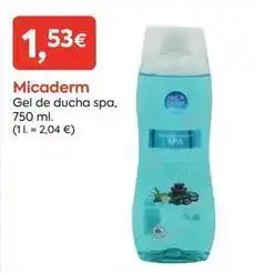 Suma Supermercados Micaderm - gel de ducha spa oferta