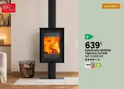 Leroy Merlin Redpod - estufa leña tigre eco oferta