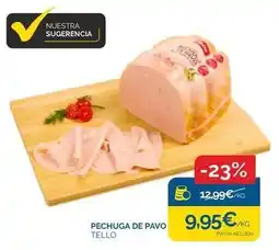 Supermercados La Despensa Tello - pechuga de pavo oferta