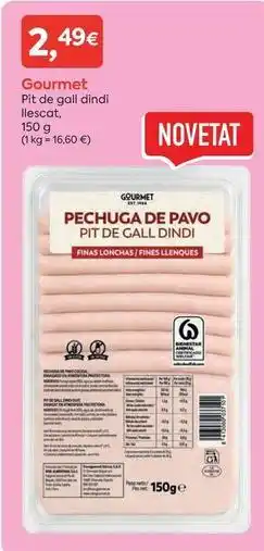 Suma Supermercados Gourmet - pechuga de pavo oferta