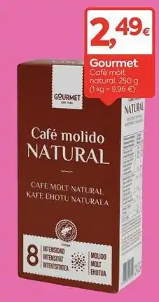 Suma Supermercados Gourmet - café molt natural oferta