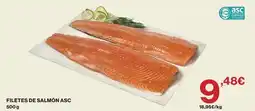 El Corte Inglés Filetes de salmón asc oferta
