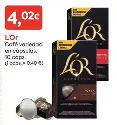 Suma Supermercados L'or - café variedad en cápsulas oferta