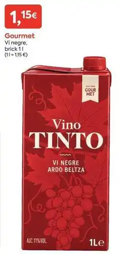 Suma Supermercados Gourmet - vino negre oferta