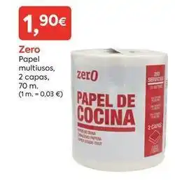 Suma Supermercados Zero papel multiusos, 2 capas oferta