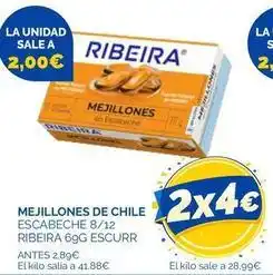 Supermercados La Despensa Ribeira - mejillones de chile oferta