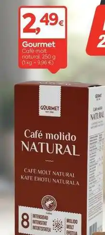 Suma Supermercados Gourmet - café molido natural oferta