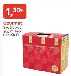 Suma Supermercados Gourmet - suc tropical oferta