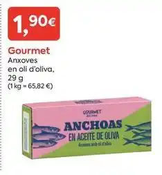 Suma Supermercados Gourmet - anchoas en aceite de oliva oferta