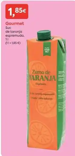 Suma Supermercados Gourmet - suc de taronja espremuda oferta