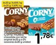 FROIZ Hero - barritas de cereales corny muesly oferta