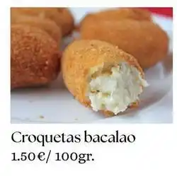 Suma Supermercados Croquetas bacalao oferta