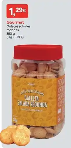 Suma Supermercados Gourmet - galletas salades rodones oferta