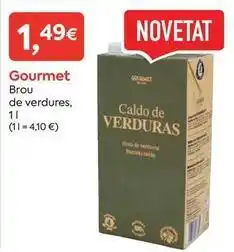 Suma Supermercados Gourmet - brou de verdures oferta