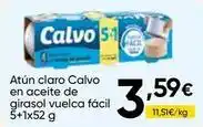 FROIZ Calvo - atun claro en aceite de girasol oferta