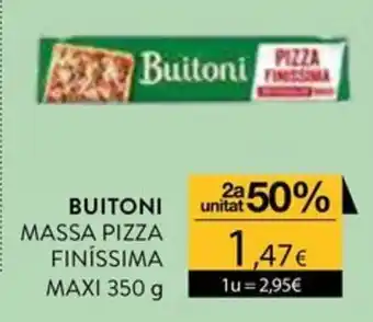 Buitoni massa pizza finíssima