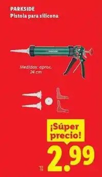Parkside - pistola para silicona