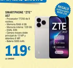 E.Leclerc Zte - smartphone a57 oferta