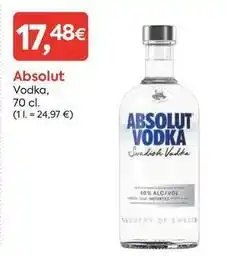 Suma Supermercados Absolut - vodka oferta