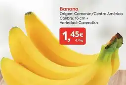 Suma Supermercados Origen - banana oferta
