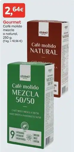 Suma Supermercados Gourmet - café molido mezcla o natural oferta