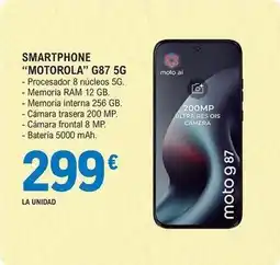 E.Leclerc Motorola - smartphone g87 5g oferta