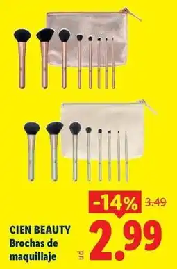 Ocine Cien - brochas de maquillaje oferta