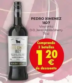 CashDiplo Pedro ximénez - vino tinto d.o. jerez x-ceres-sherry oferta