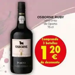 CashDiplo Osborne - vino tinto de oporto oferta