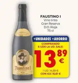 CashDiplo Faustino v - vino tinto gran reserva d.o. rioja oferta