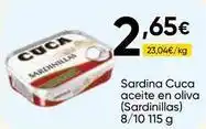 FROIZ Cuca - sardina aceite en oliva oferta