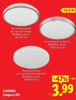 Ocine Livarno - lampara led oferta