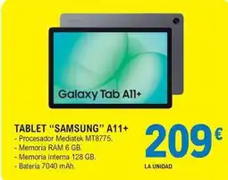E.Leclerc Samsung - tablet a11+ oferta