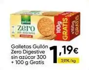 FROIZ Gullón - galletas digestive sin azucar oferta