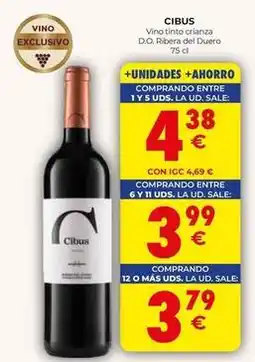 CashDiplo Ribera - vino tinto crianza d.o. del duero oferta