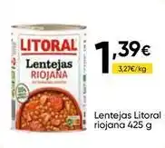FROIZ Litoral - lentejas oferta
